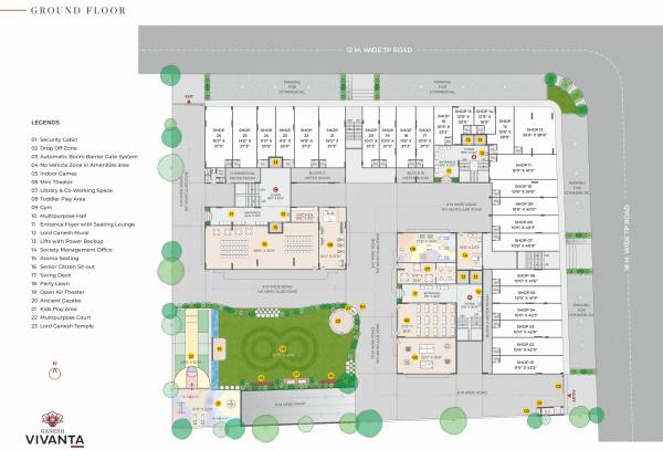  vivanta A To C Ground Cluster Plan