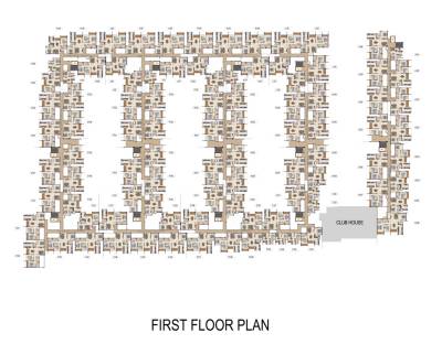  amor Block A & B Cluster Plan for 1st Floor
