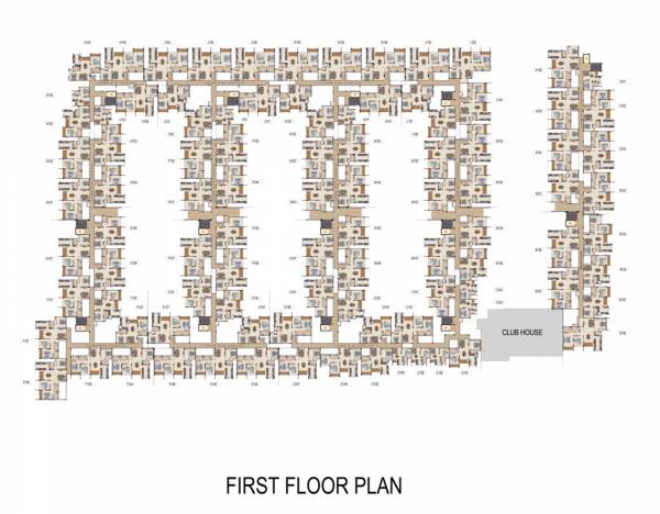  amor Block A & B Cluster Plan for 1st Floor
