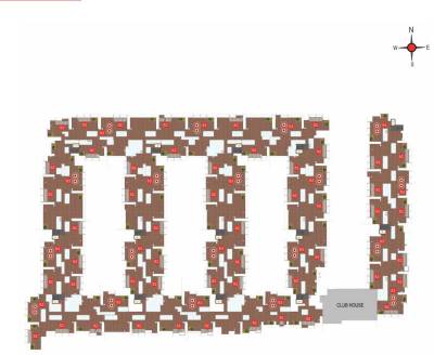  amor Block A & B Terrace Floor Cluster Plan