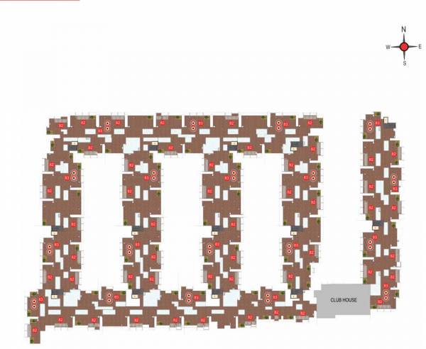  amor Block A & B Terrace Floor Cluster Plan