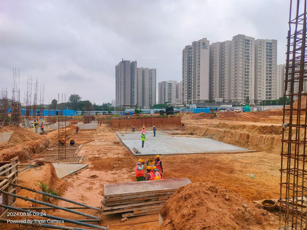  amor Block B Construction Status Sept 24