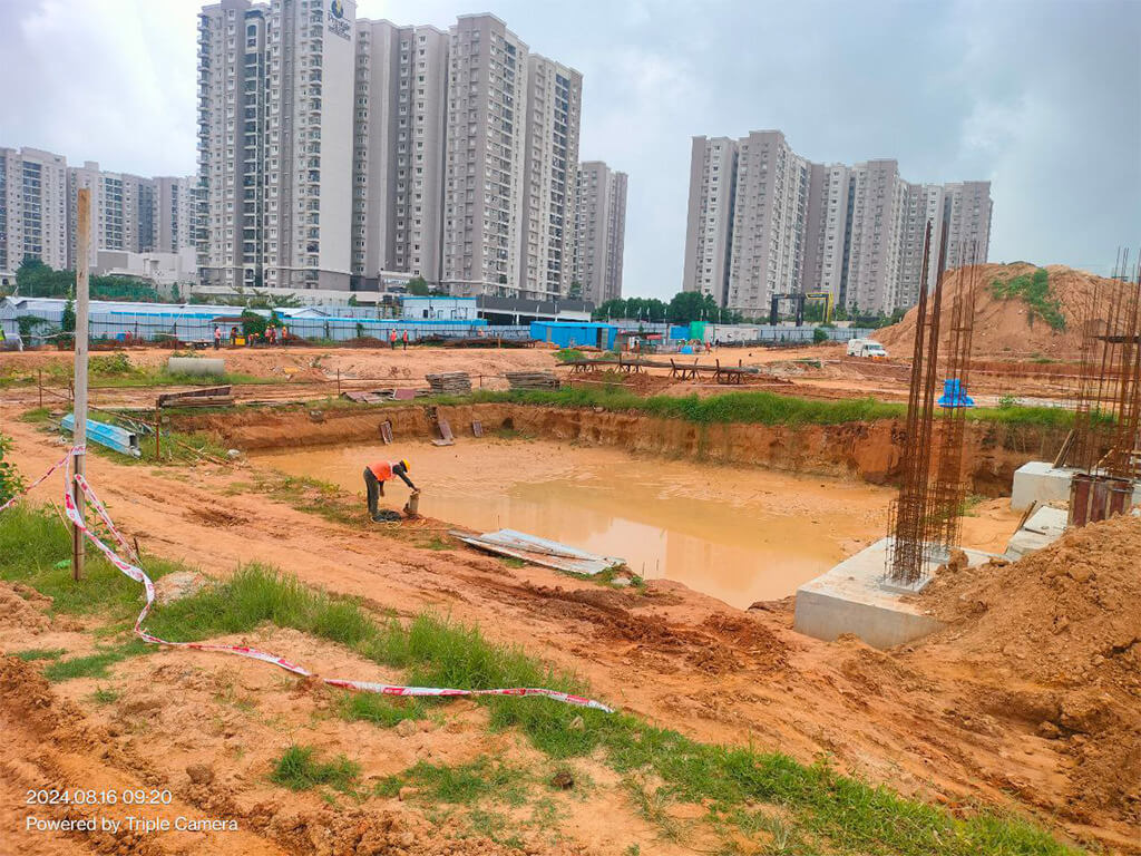  amor Block B Construction Status Sept 24