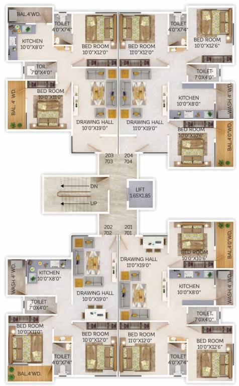 galaxy mansion 16 Galaxy Mansion 16 Cluster Plan