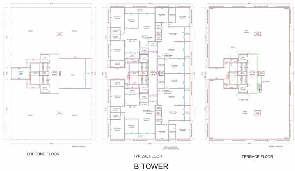 B Typical Cluster Plan antriksh B Typical Cluster Plan
