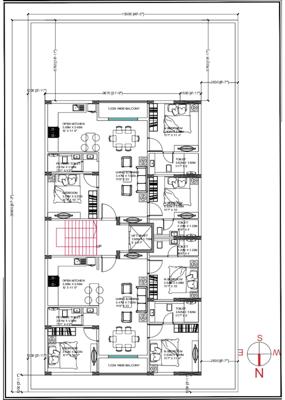  amit-sulekha Amit Sulekha Cluster Plan from 1st to 4th Floor