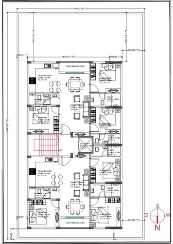  amit-sulekha Amit Sulekha Cluster Plan from 1st to 4th Floor