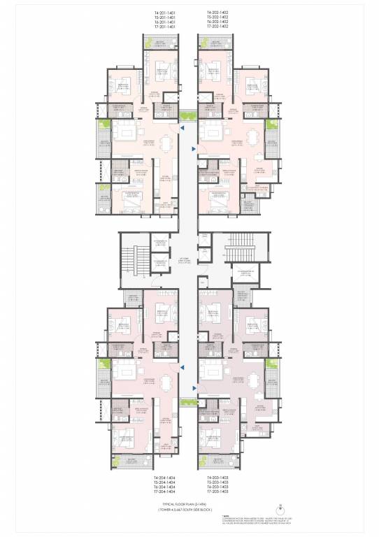 engrace vista Tower 1 Cluster Plan