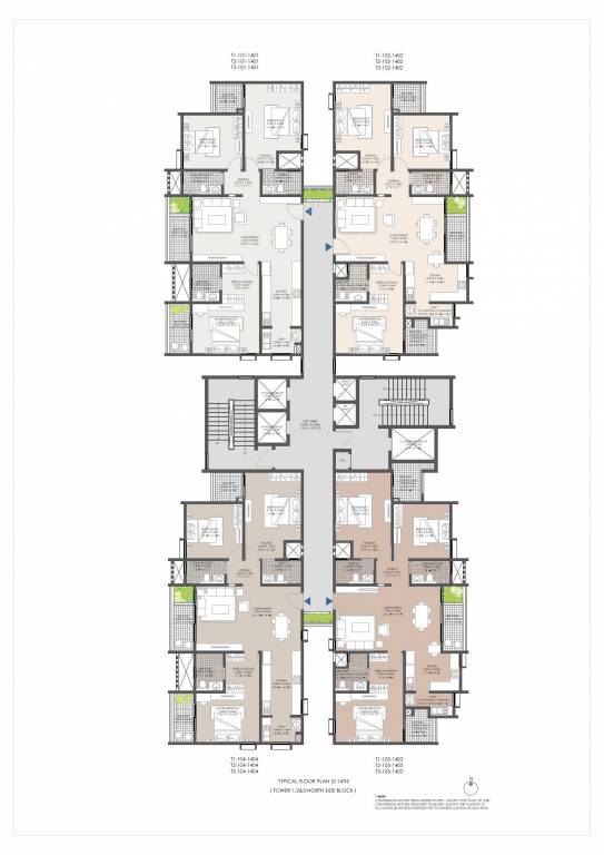 engrace vista Tower 1 Cluster Plan
