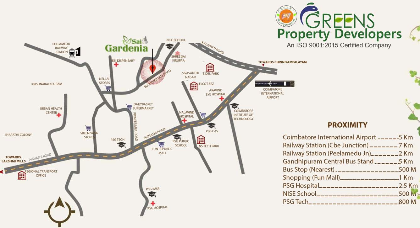 sai gardenia Location Plan