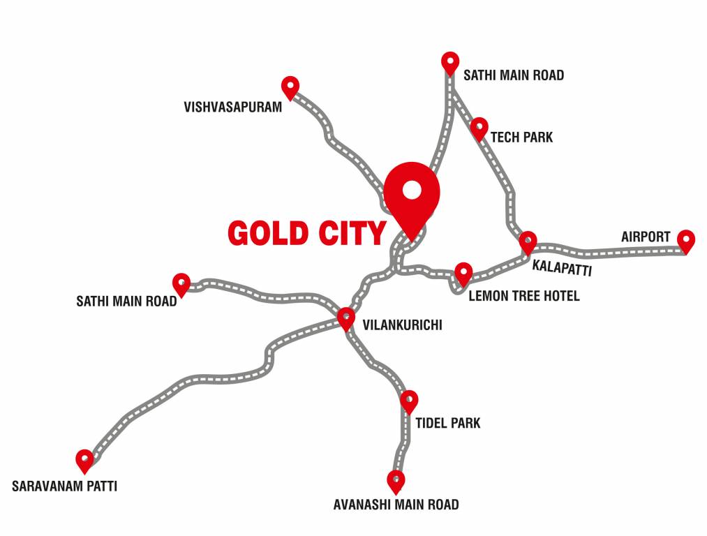  gold city Location Plan