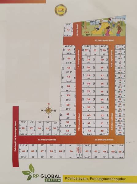 Layout Plan global-garden Layout Plan
