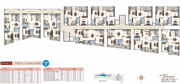  raghavendras-tiara Block A Cluster Plan