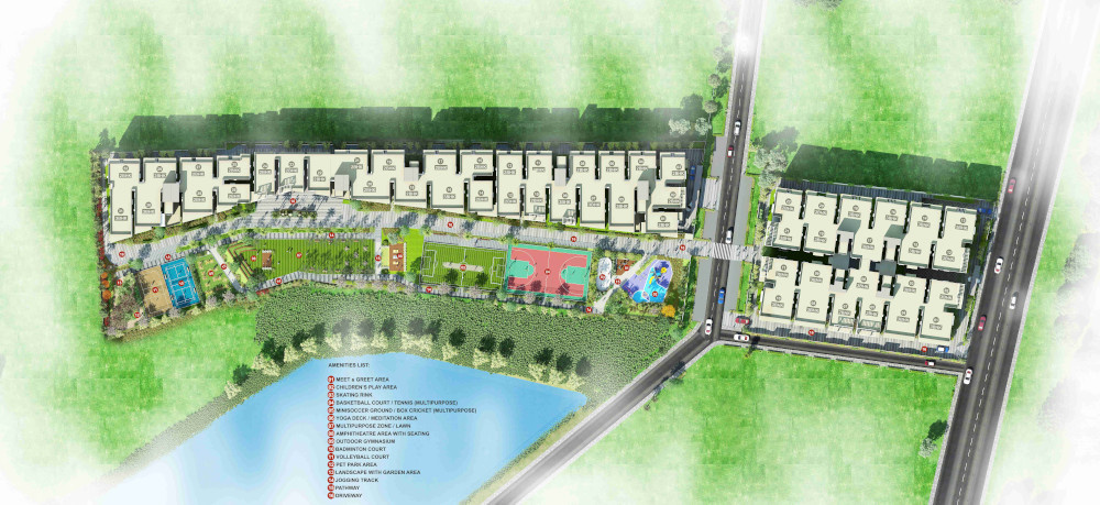  raghavendras tiara Master Plan