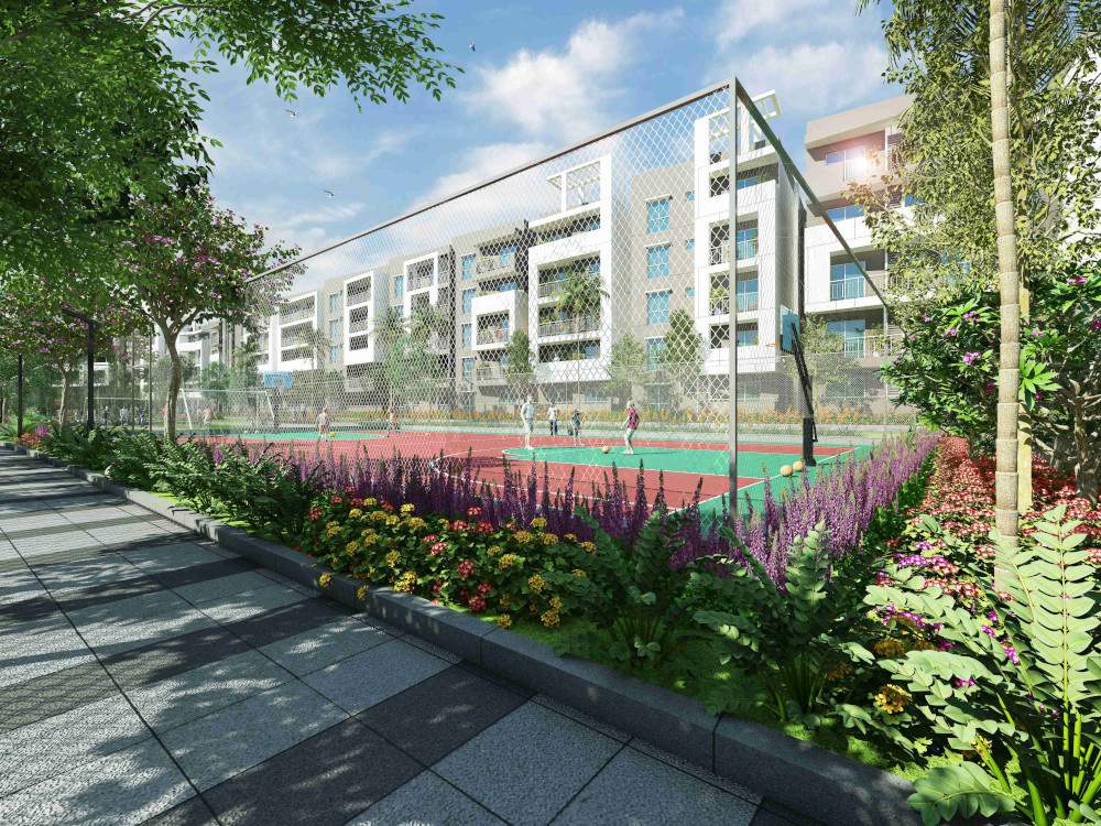  raghavendras tiara Basketball Court