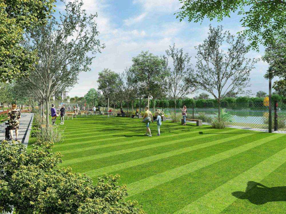  raghavendras tiara Landscape Garden and Tree Planting