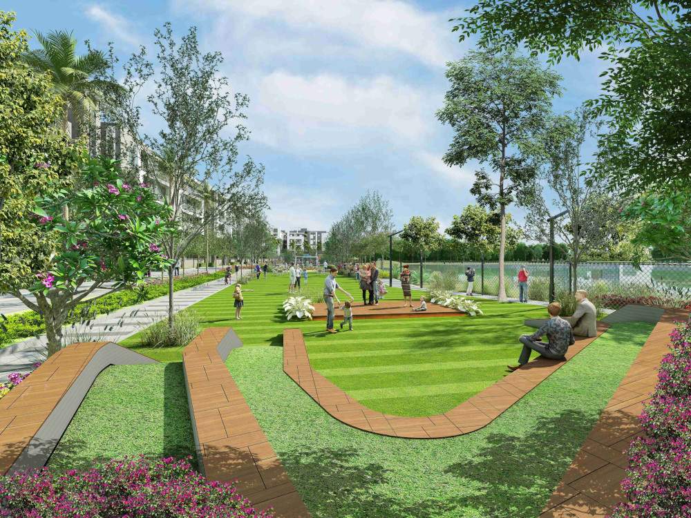  raghavendras tiara Landscape Garden and Tree Planting