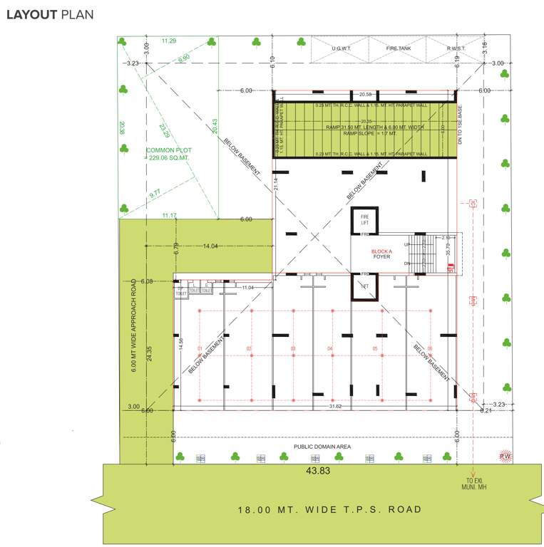  the double three Layout Plan