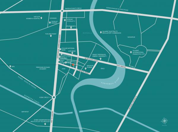  the-double-three Location Plan