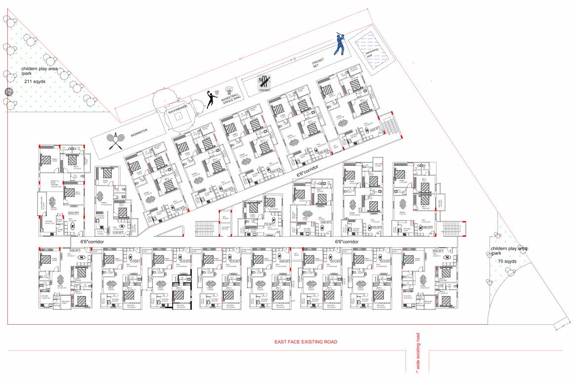  nc vihanga NC Vihanga Cluster Plan Typical Floor Plan
