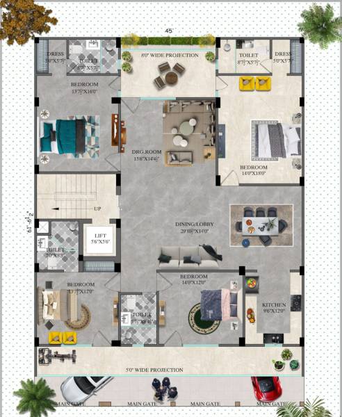  premium-floors-310yd RR Premium Floors 310Yd Typical Cluster Plan