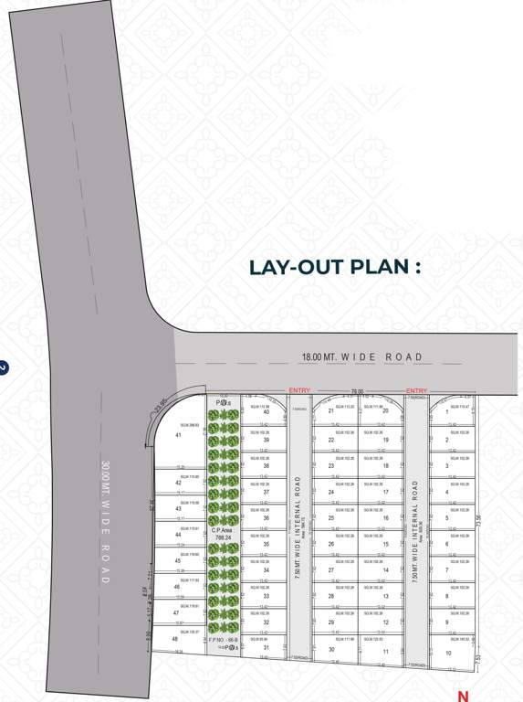  pragati dreams Layout Plan