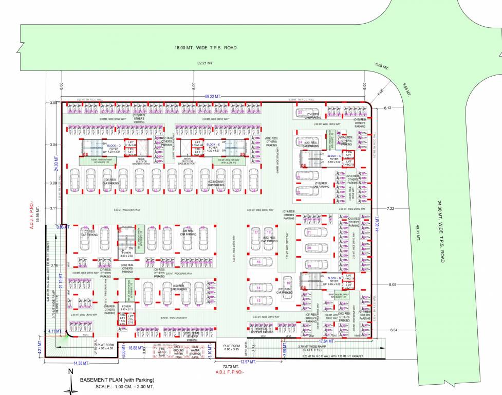  sureel A To E Basement Cluster Plan