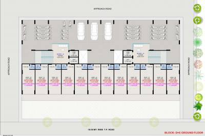 sureel D+ E Cluster Plan For Ground Floor