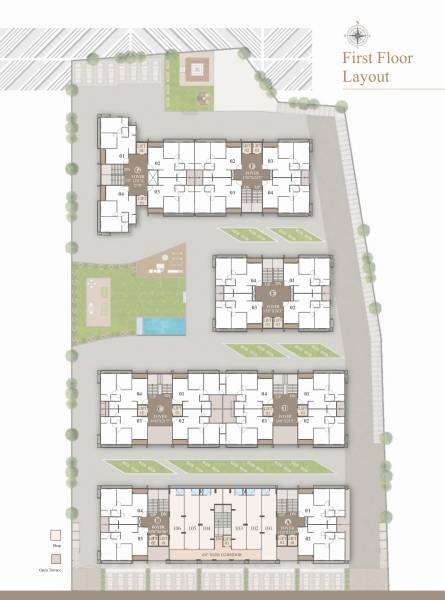  uptown Tower 1 Cluster Plan