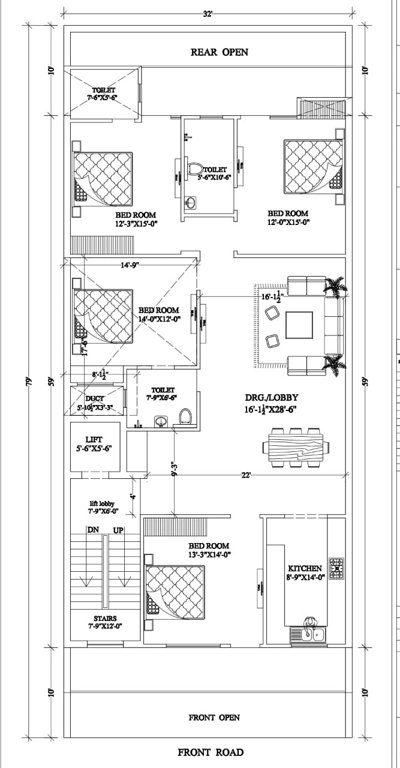 rk gupta diamond floors Layout Plan