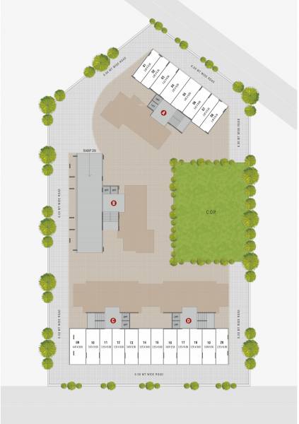  pramukh-pentagon Layout Plan