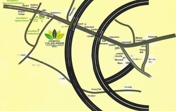  tulasi-pride Location Plan