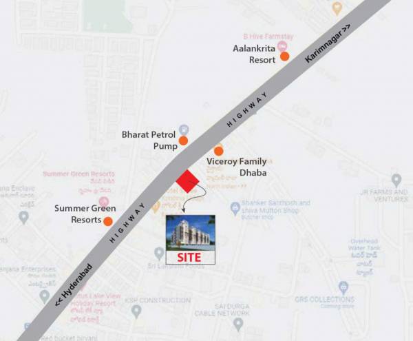  r-k-towers Location Plan