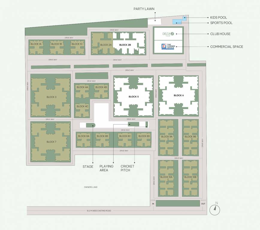  nile valley project block 8a Master Plan