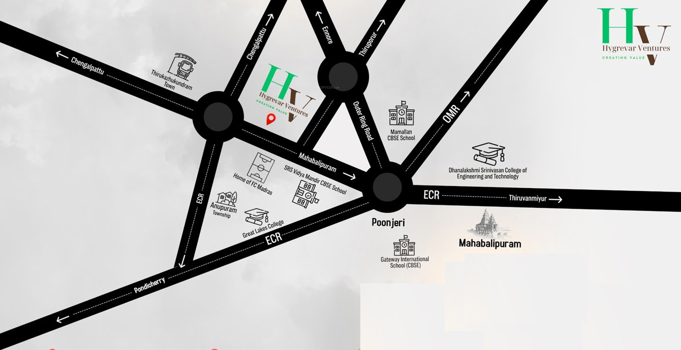  mamallan satellite town Location Plan
