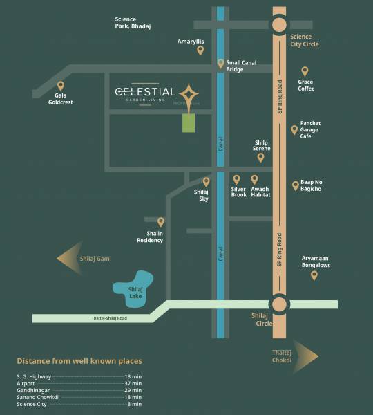  celestial-living Location Plan