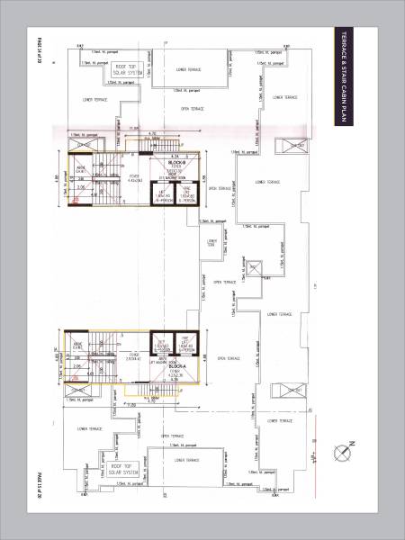  pravesh Block A And Block B Terrace Cluster Plan