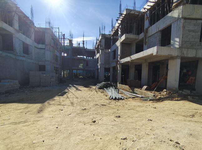 melange Block A Construction Status March 25