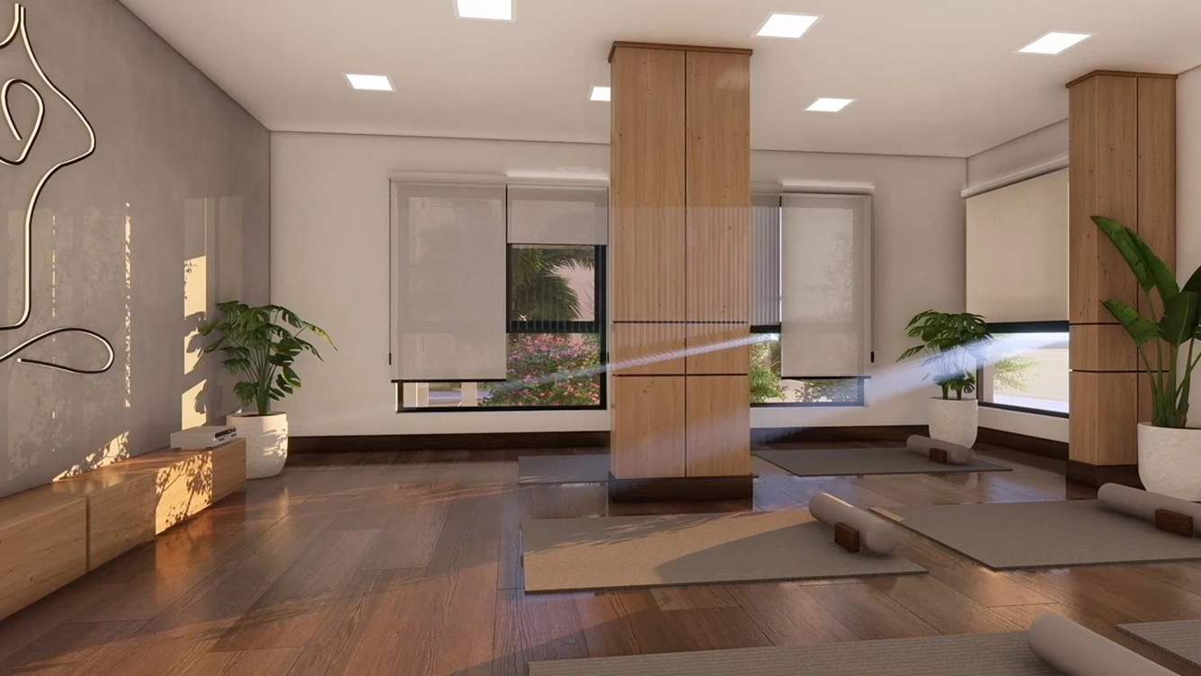 melange Yoga/Meditation Area