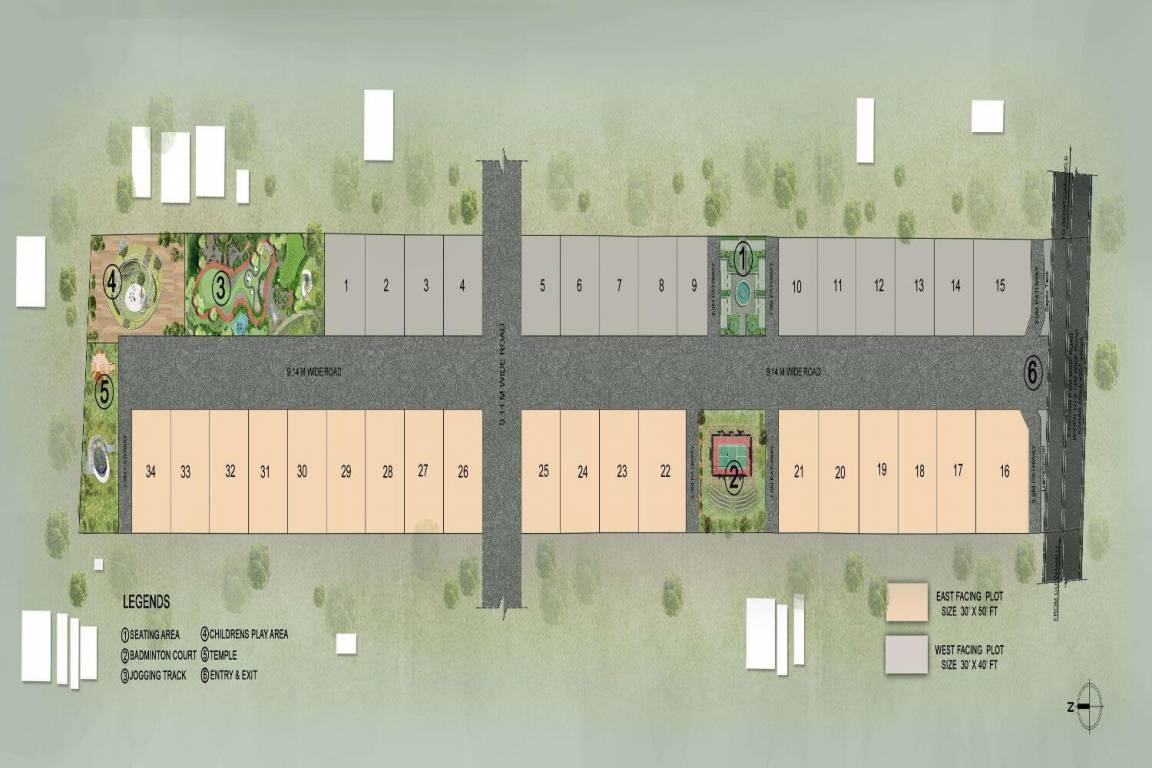  bhavitha greens Master Plan