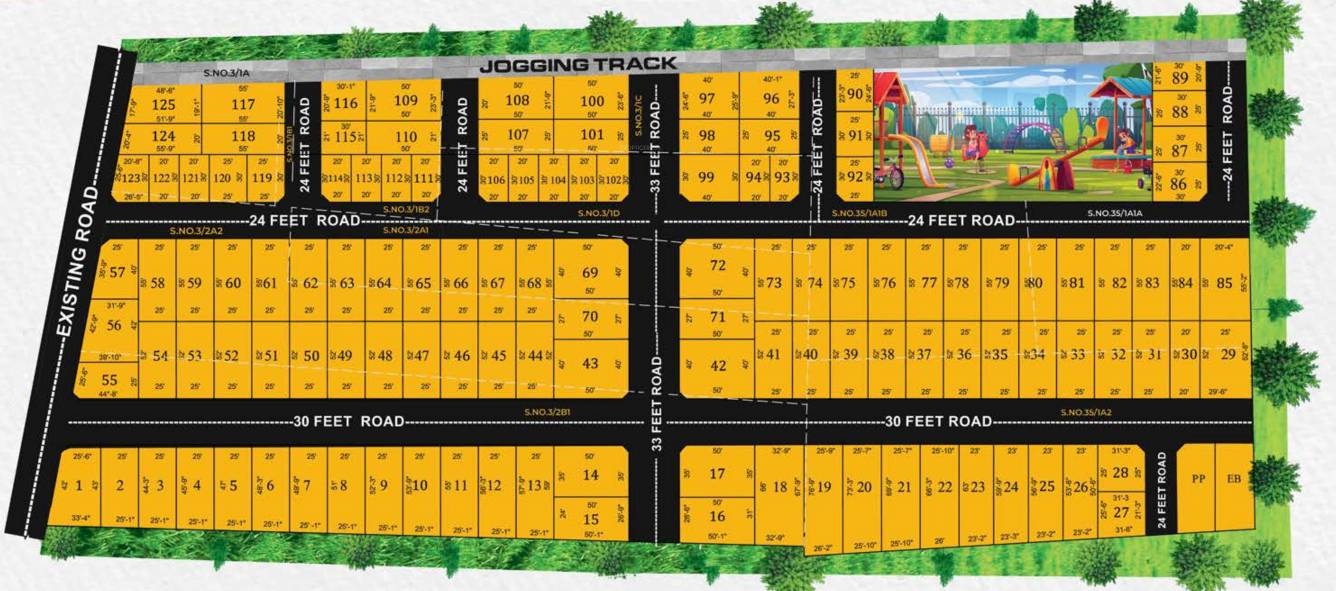  kbs uptown Layout Plan