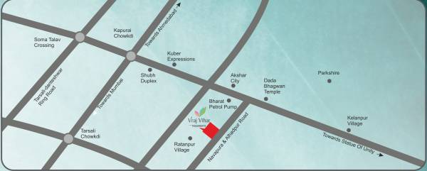  vraj-vihar-tenament Location Plan