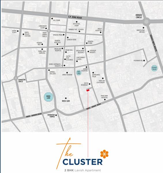  the-cluster Location Plan