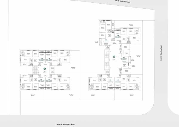  pride Block A And B Cluster Plan from 2nd to 13th Floor