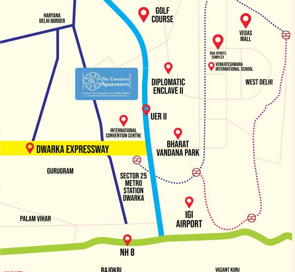 Location Plan the-consulate-apartment Location Plan