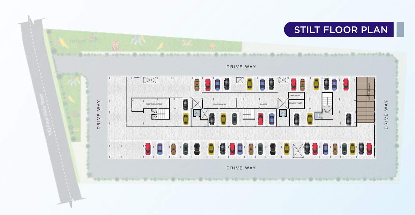  town heights Town Heights Cluster Plan for ground Floor