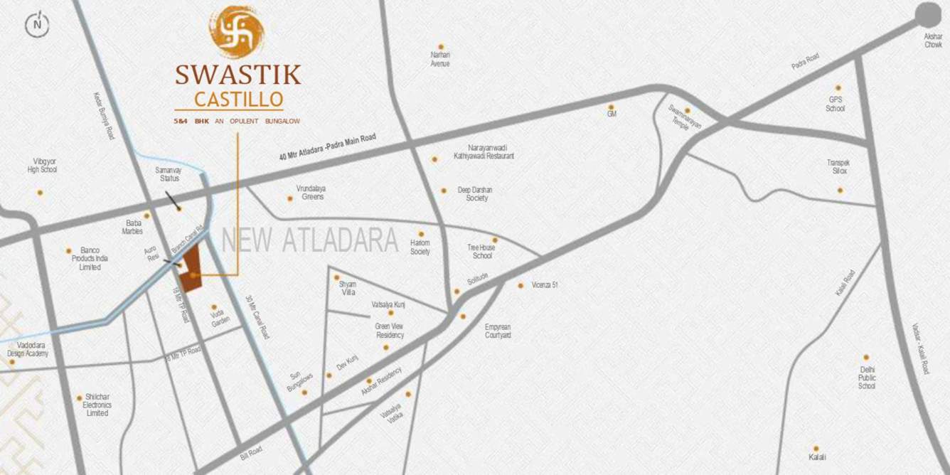  castillo Location Plan