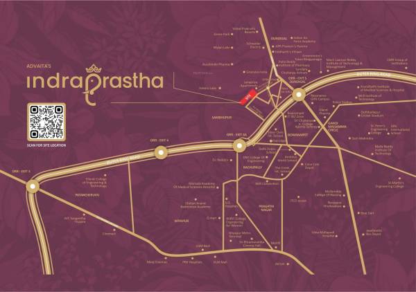  indraprastha Location Plan