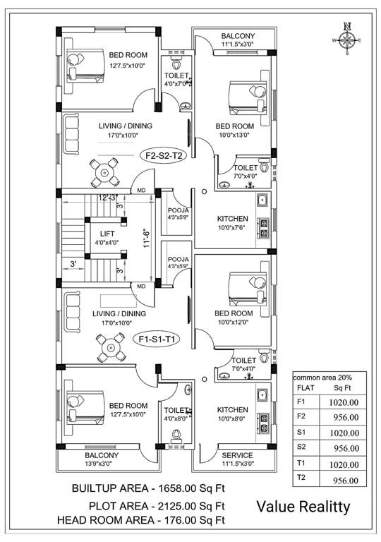  mmkk apartment MMKK Apartment Cluster Plan from 1st to 3rd Floor