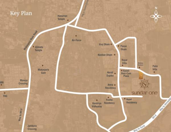 Location Plan sundar-one-villa Location Plan